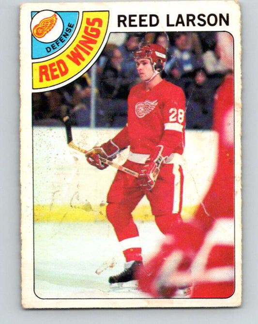 1978-79 O-Pee-Chee #226 Reed Larson  RC Rookie Red Wings  V24070