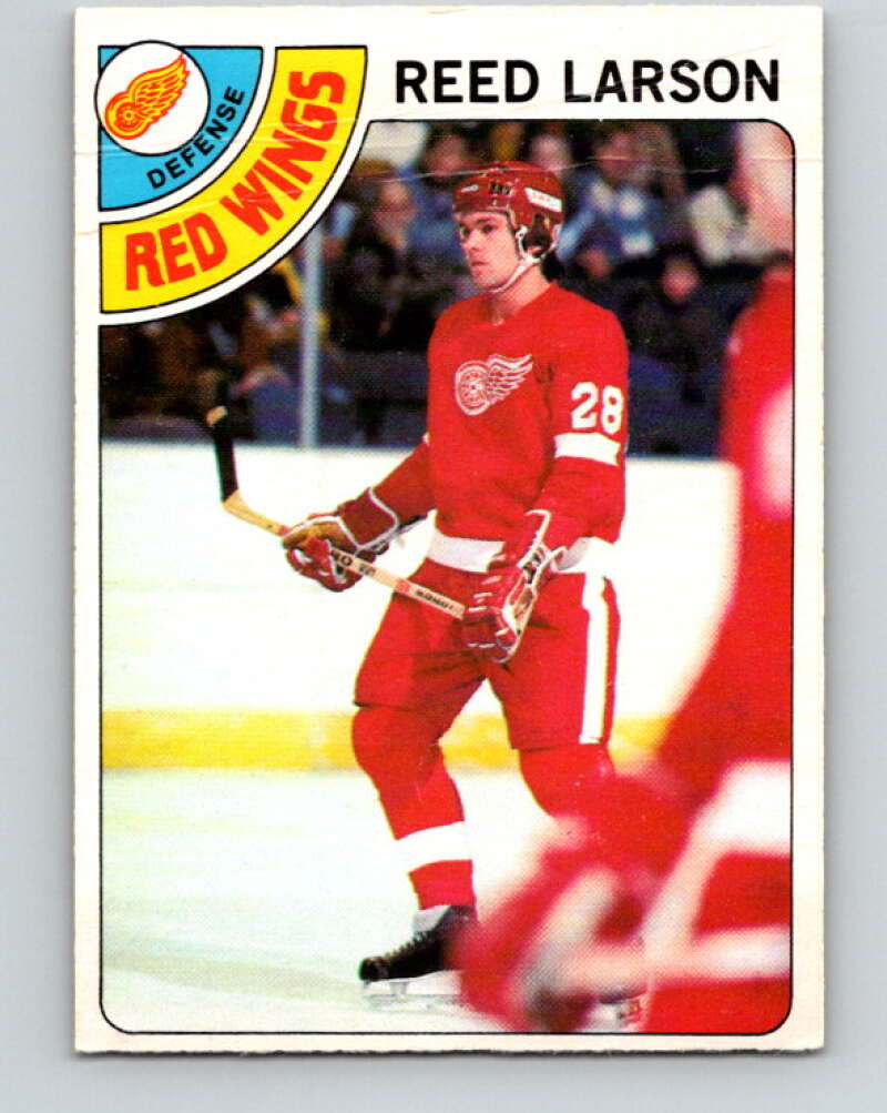 1978-79 O-Pee-Chee #226 Reed Larson  RC Rookie Red Wings  V24071