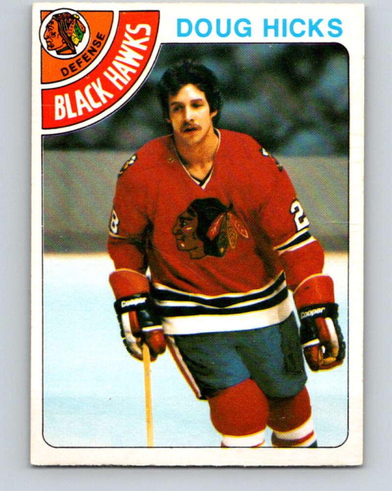 1978-79 O-Pee-Chee #228 Doug Hicks  Chicago Blackhawks  V24074