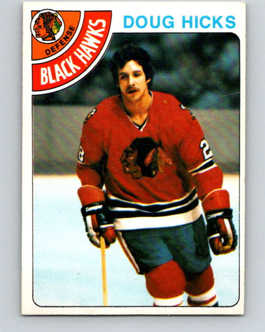 1978-79 O-Pee-Chee #228 Doug Hicks  Chicago Blackhawks  V24075
