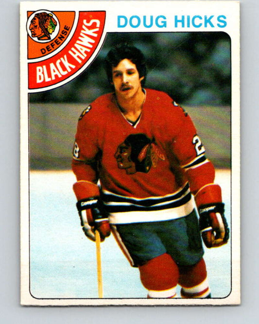 1978-79 O-Pee-Chee #228 Doug Hicks  Chicago Blackhawks  V24079