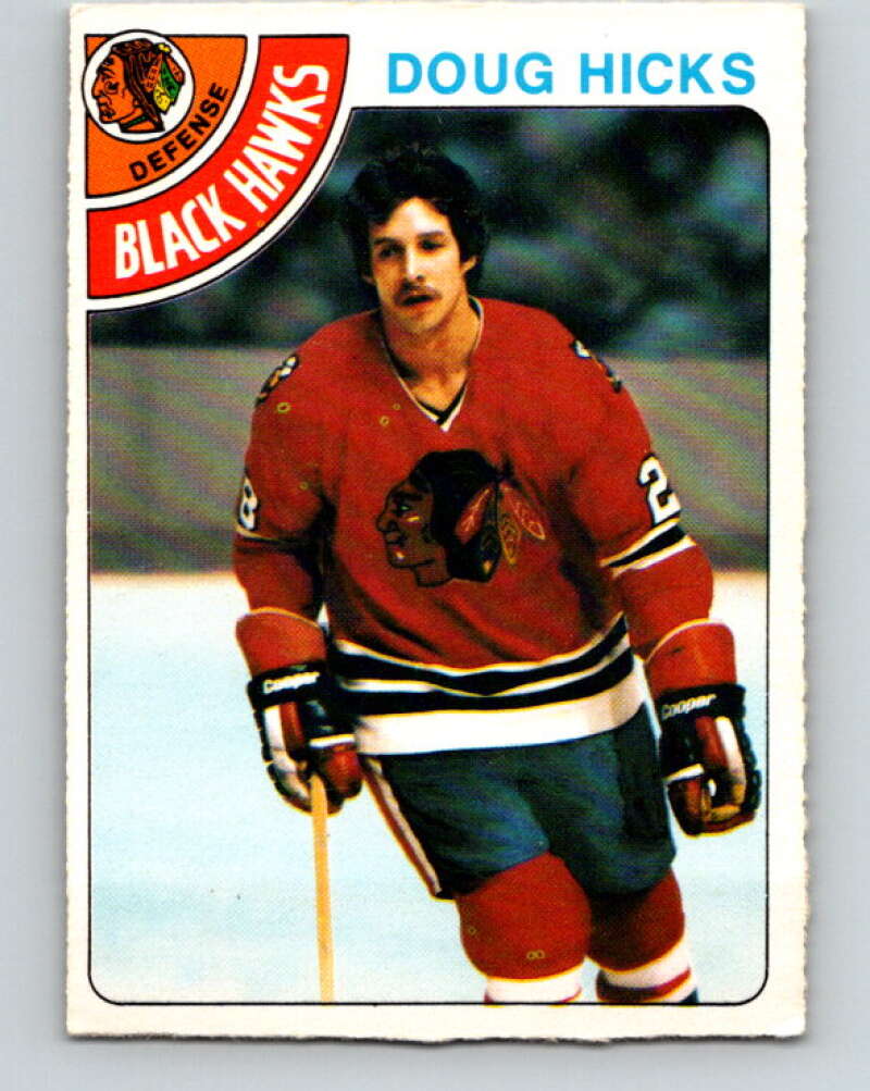 1978-79 O-Pee-Chee #228 Doug Hicks  Chicago Blackhawks  V24081