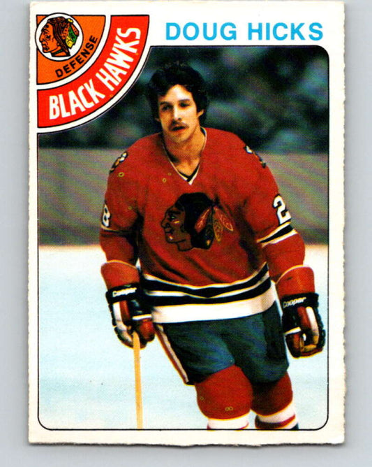 1978-79 O-Pee-Chee #228 Doug Hicks  Chicago Blackhawks  V24081