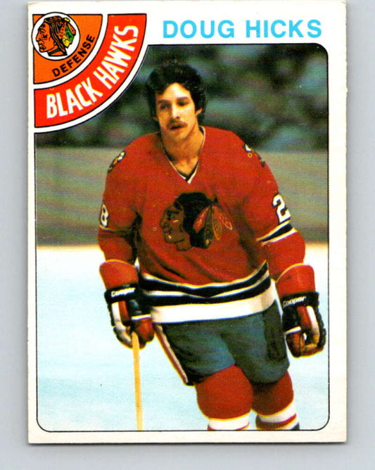 1978-79 O-Pee-Chee #228 Doug Hicks  Chicago Blackhawks  V24082