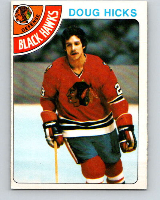 1978-79 O-Pee-Chee #228 Doug Hicks  Chicago Blackhawks  V24083