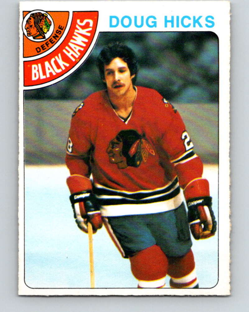 1978-79 O-Pee-Chee #228 Doug Hicks  Chicago Blackhawks  V24086