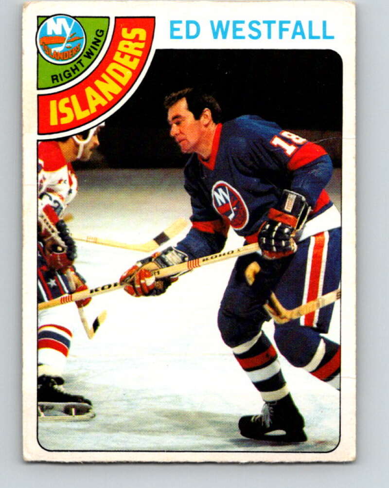 1978-79 O-Pee-Chee #232 Ed Westfall  New York Islanders  V24141