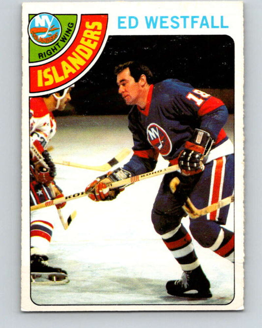 1978-79 O-Pee-Chee #232 Ed Westfall  New York Islanders  V24143