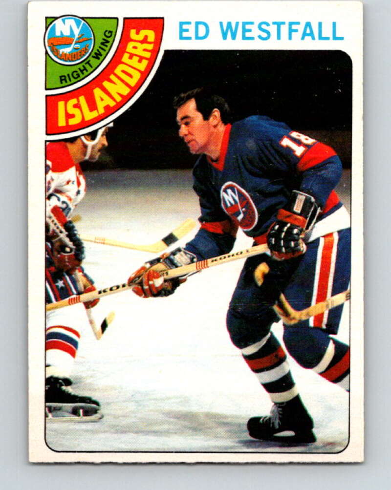 1978-79 O-Pee-Chee #232 Ed Westfall  New York Islanders  V24149