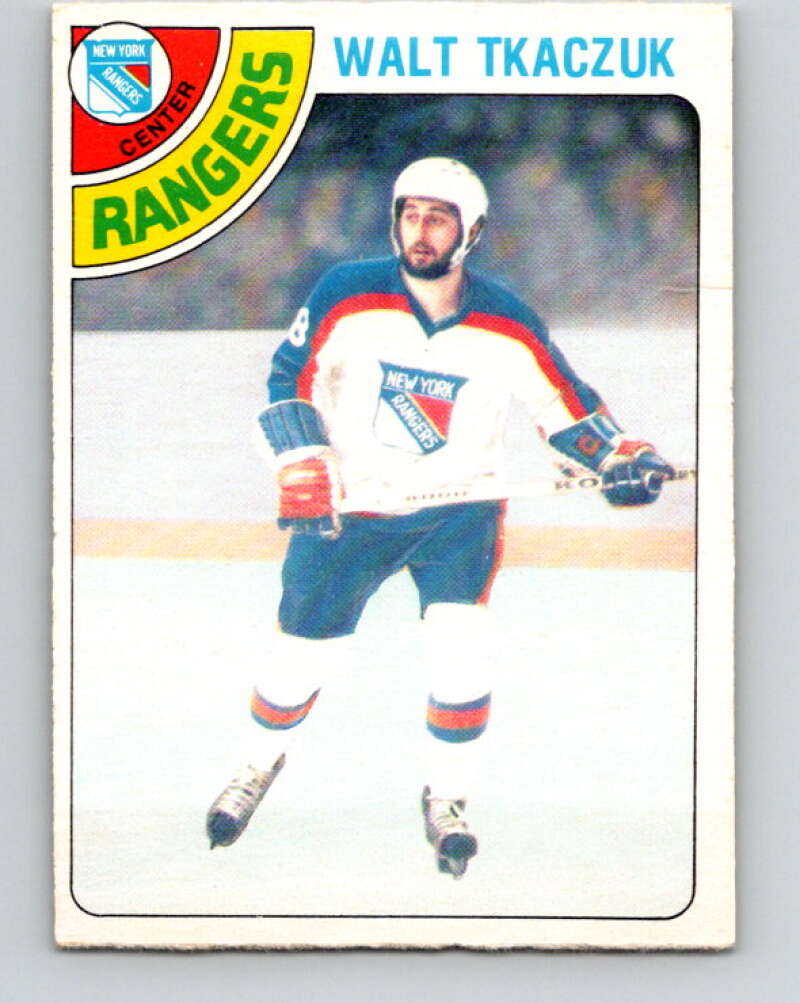 1978-79 O-Pee-Chee #235 Walt Tkaczuk  New York Rangers  V24184