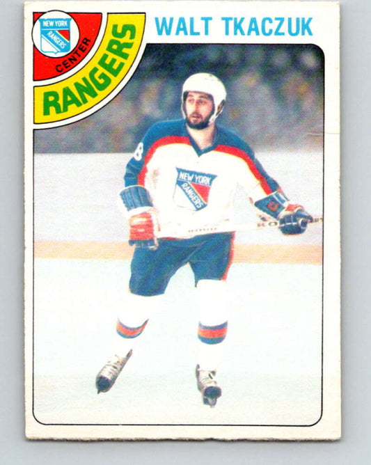 1978-79 O-Pee-Chee #235 Walt Tkaczuk  New York Rangers  V24184