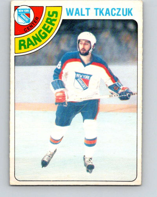 1978-79 O-Pee-Chee #235 Walt Tkaczuk  New York Rangers  V24185