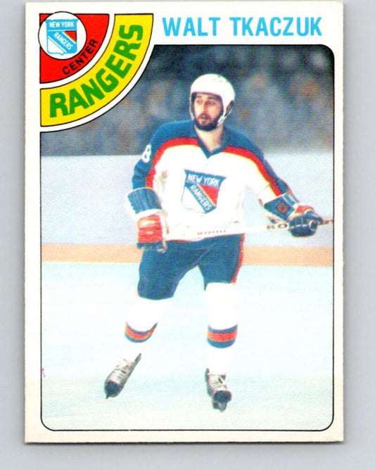 1978-79 O-Pee-Chee #235 Walt Tkaczuk  New York Rangers  V24186