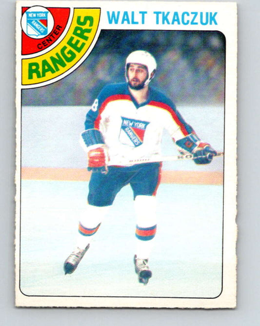 1978-79 O-Pee-Chee #235 Walt Tkaczuk  New York Rangers  V24187