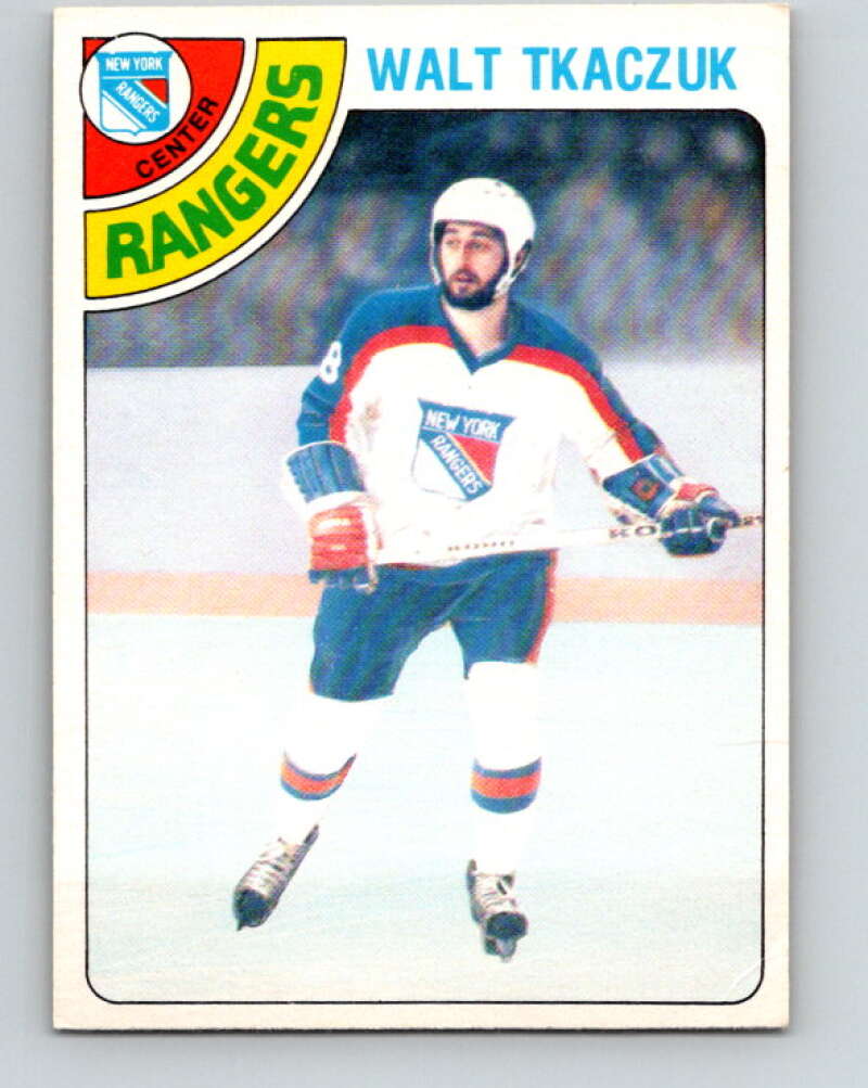 1978-79 O-Pee-Chee #235 Walt Tkaczuk  New York Rangers  V24188