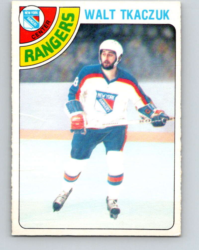 1978-79 O-Pee-Chee #235 Walt Tkaczuk  New York Rangers  V24189