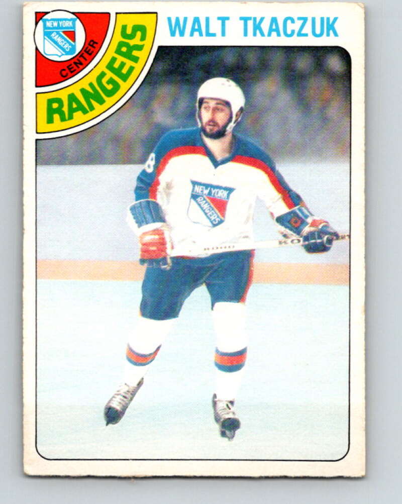 1978-79 O-Pee-Chee #235 Walt Tkaczuk  New York Rangers  V24190