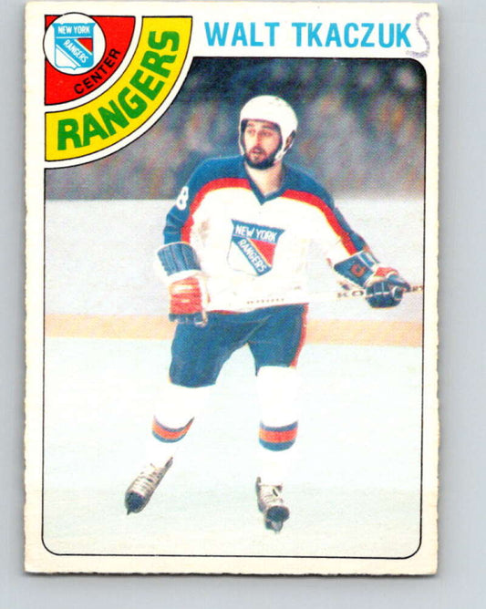 1978-79 O-Pee-Chee #235 Walt Tkaczuk  New York Rangers  V24191