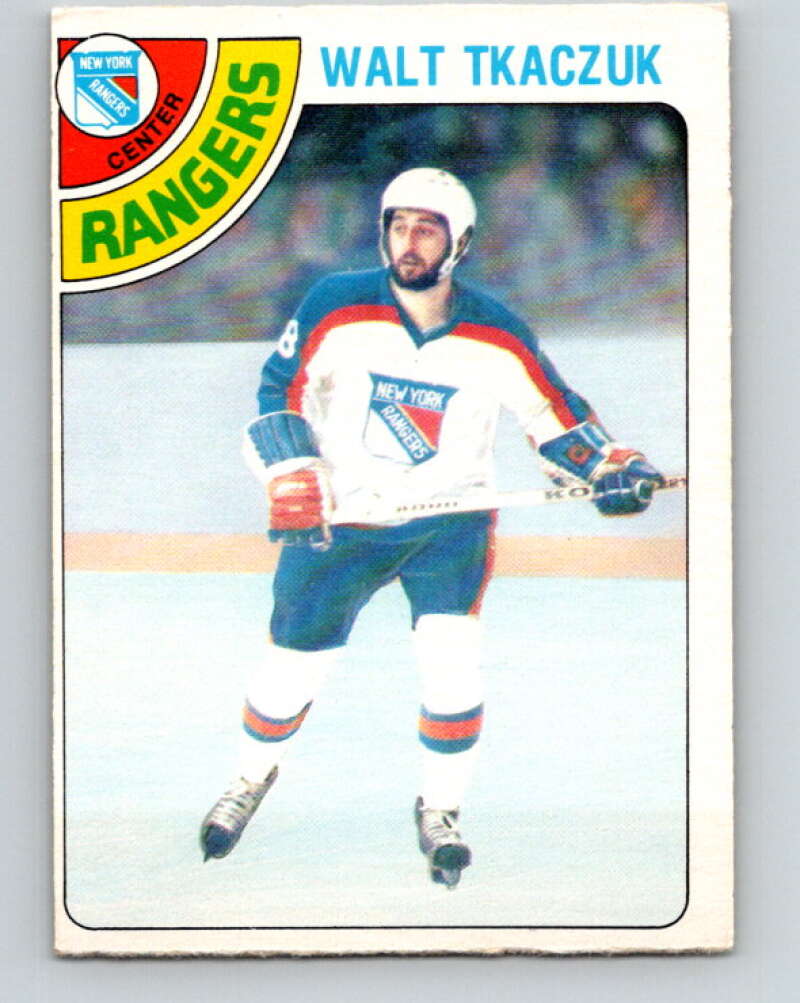 1978-79 O-Pee-Chee #235 Walt Tkaczuk  New York Rangers  V24192
