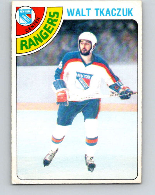 1978-79 O-Pee-Chee #235 Walt Tkaczuk  New York Rangers  V24194