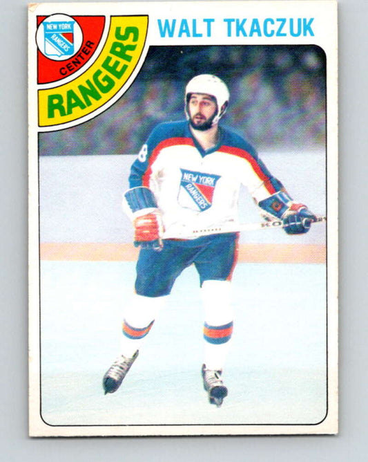 1978-79 O-Pee-Chee #235 Walt Tkaczuk  New York Rangers  V24195