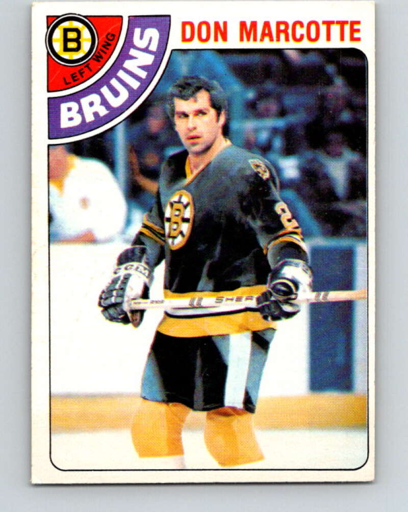 1978-79 O-Pee-Chee #236 Don Marcotte  Boston Bruins  V24202