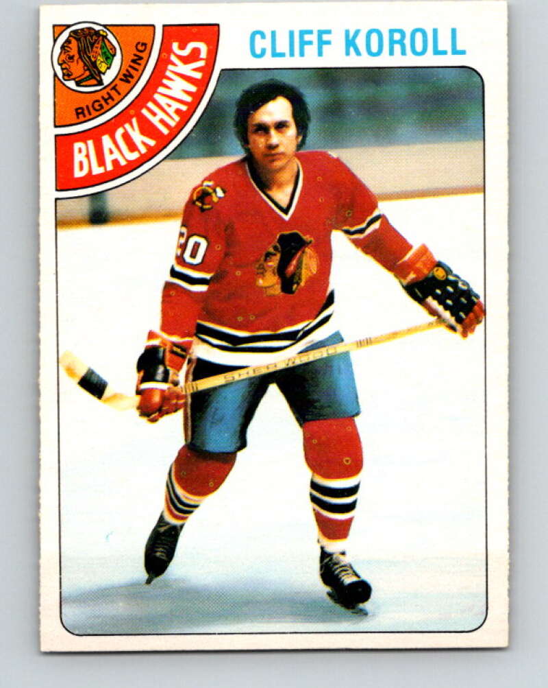 1978-79 O-Pee-Chee #239 Cliff Koroll  Chicago Blackhawks  V24246