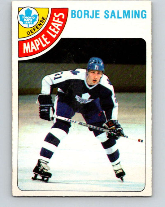 1978-79 O-Pee-Chee #240 Borje Salming AS  Toronto Maple Leafs  V24250