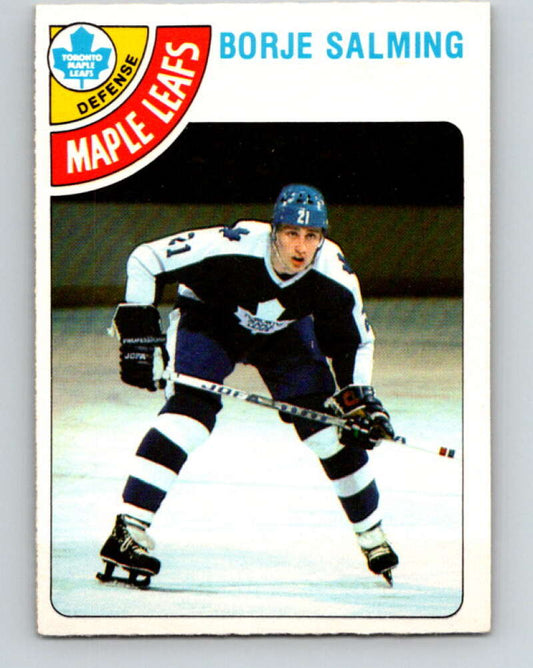 1978-79 O-Pee-Chee #240 Borje Salming AS  Toronto Maple Leafs  V24251