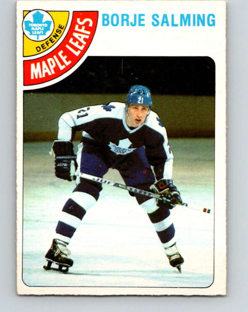 1978-79 O-Pee-Chee #240 Borje Salming AS  Toronto Maple Leafs  V24252