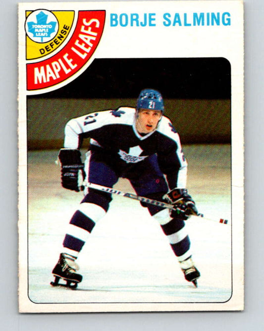 1978-79 O-Pee-Chee #240 Borje Salming AS  Toronto Maple Leafs  V24263