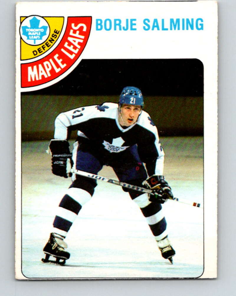 1978-79 O-Pee-Chee #240 Borje Salming AS  Toronto Maple Leafs  V24264