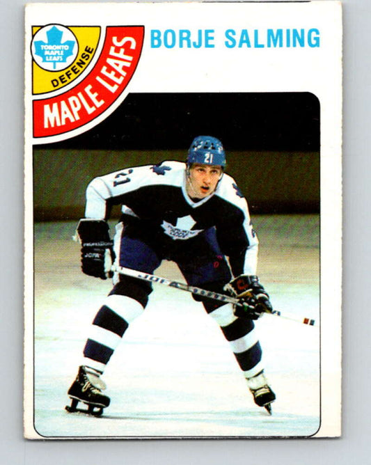 1978-79 O-Pee-Chee #240 Borje Salming AS  Toronto Maple Leafs  V24264