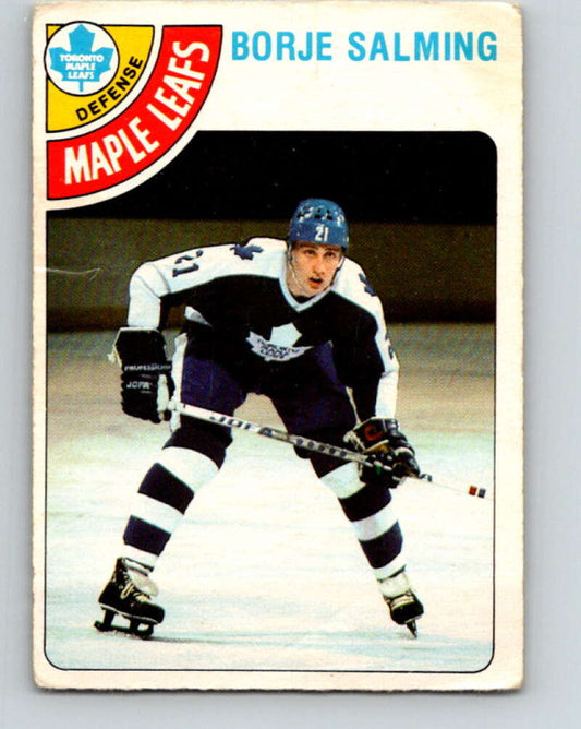 1978-79 O-Pee-Chee #240 Borje Salming AS  Toronto Maple Leafs  V24266