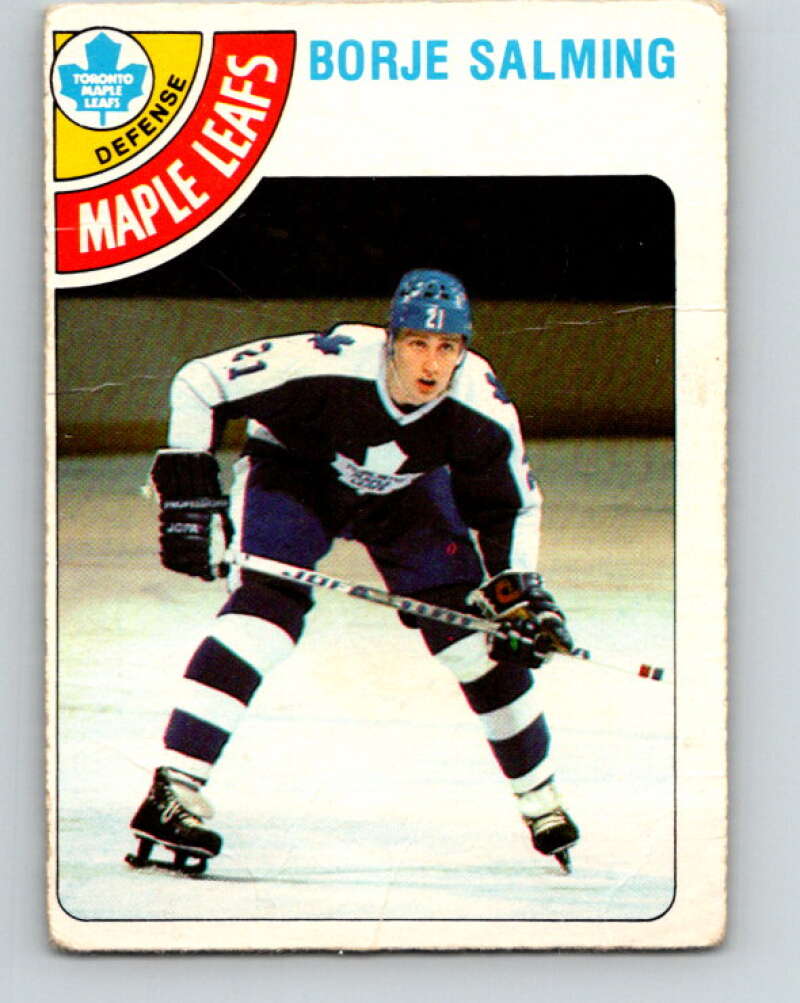 1978-79 O-Pee-Chee #240 Borje Salming AS  Toronto Maple Leafs  V24268