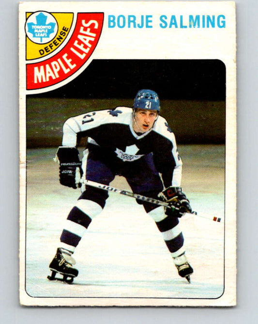 1978-79 O-Pee-Chee #240 Borje Salming AS  Toronto Maple Leafs  V24271
