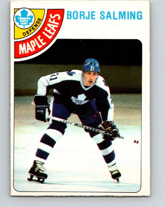1978-79 O-Pee-Chee #240 Borje Salming AS  Toronto Maple Leafs  V24272