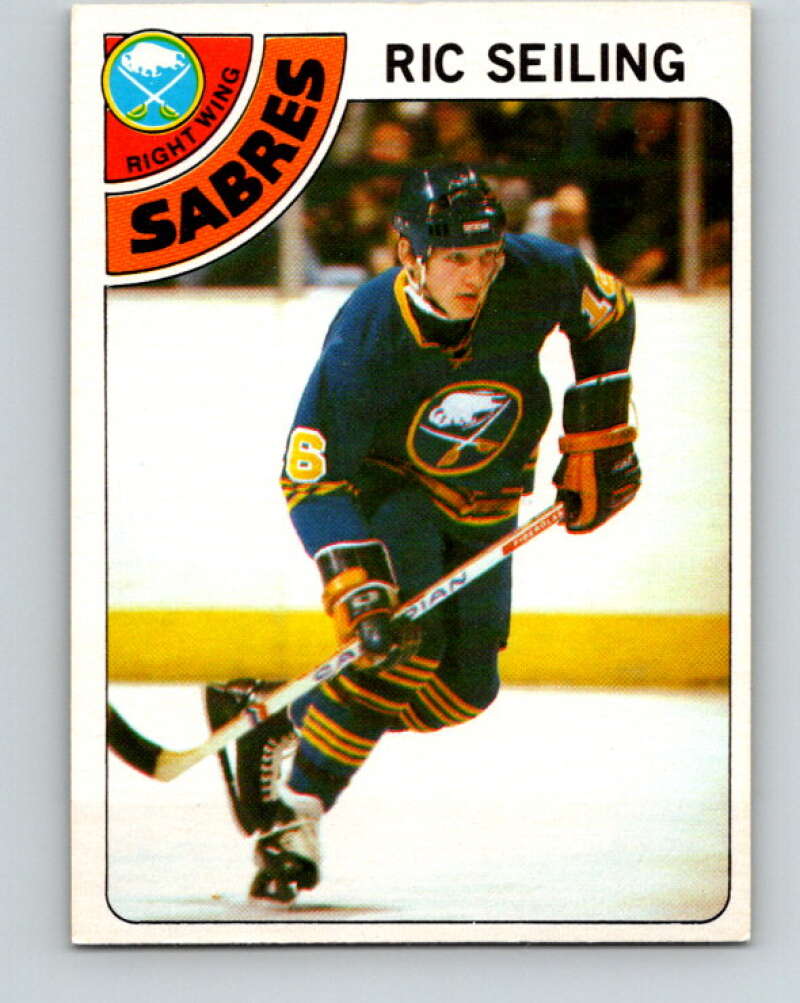 1978-79 O-Pee-Chee #242 Ric Seiling  RC Rookie Buffalo Sabres  V24286