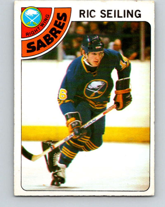 1978-79 O-Pee-Chee #242 Ric Seiling  RC Rookie Buffalo Sabres  V24287