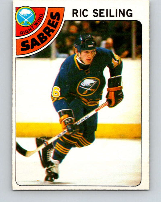 1978-79 O-Pee-Chee #242 Ric Seiling  RC Rookie Buffalo Sabres  V24288