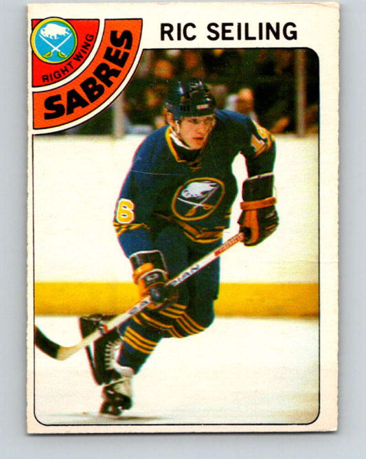 1978-79 O-Pee-Chee #242 Ric Seiling  RC Rookie Buffalo Sabres  V24289
