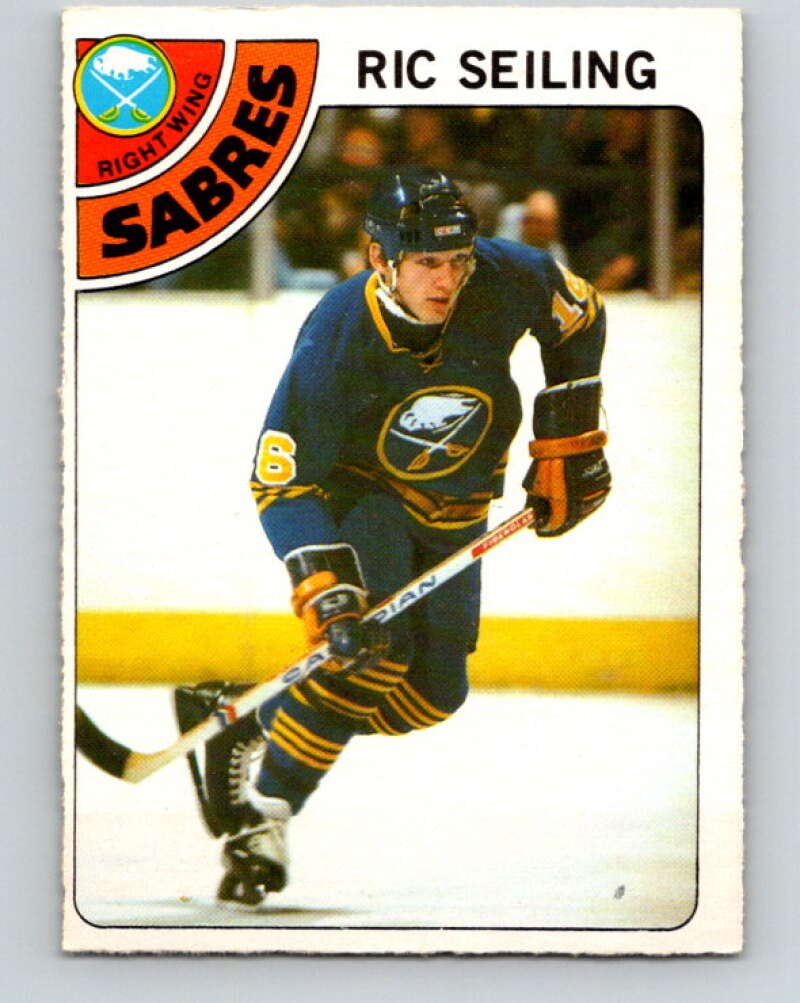 1978-79 O-Pee-Chee #242 Ric Seiling  RC Rookie Buffalo Sabres  V24290