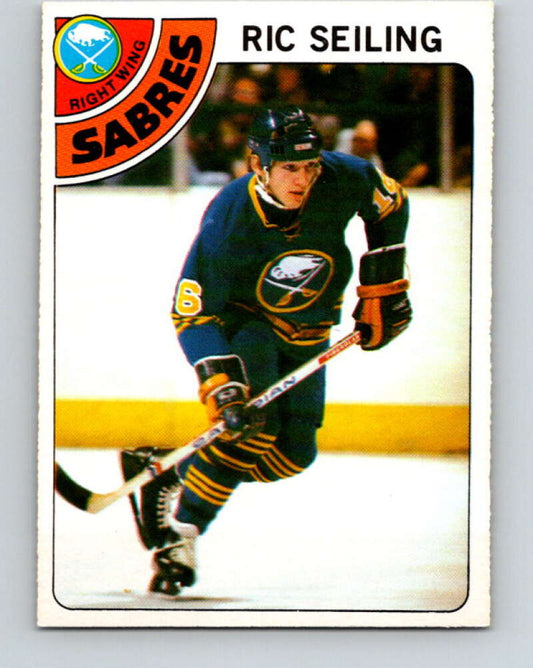 1978-79 O-Pee-Chee #242 Ric Seiling  RC Rookie Buffalo Sabres  V24291