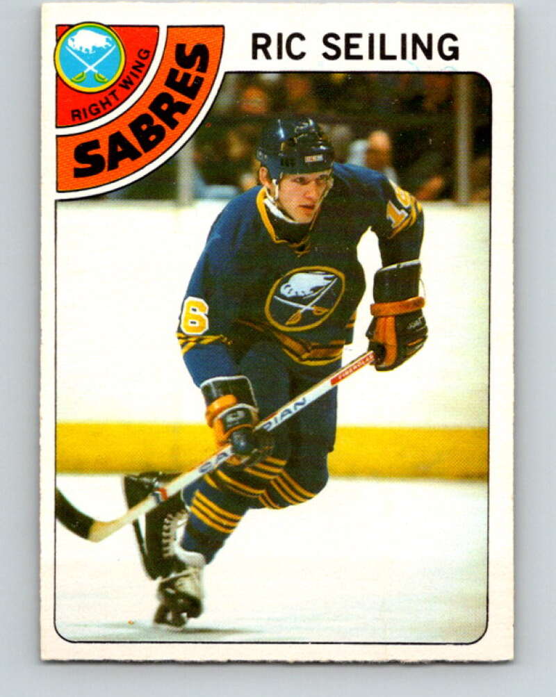 1978-79 O-Pee-Chee #242 Ric Seiling  RC Rookie Buffalo Sabres  V24293