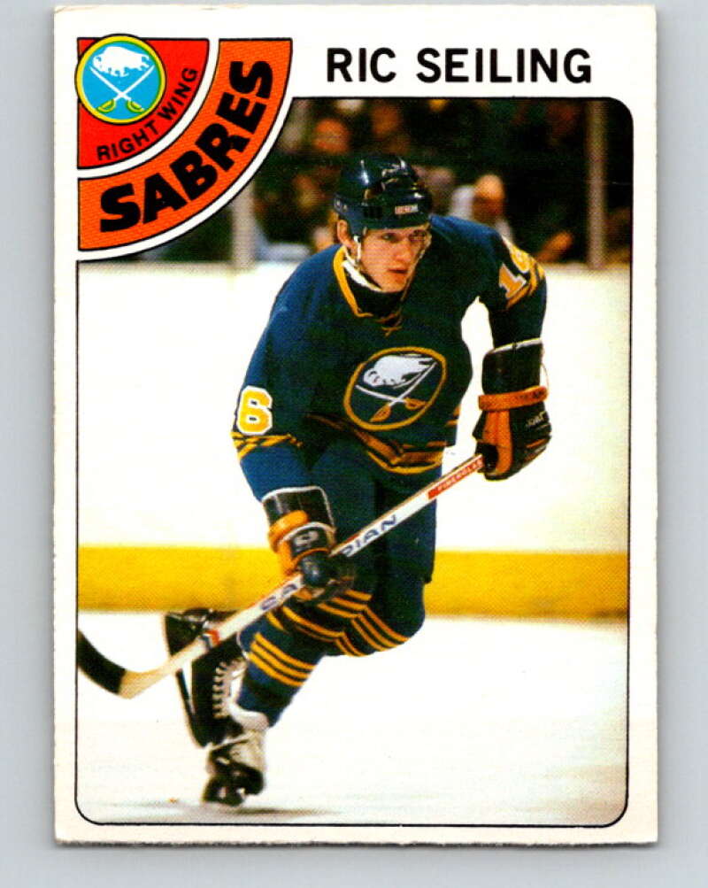 1978-79 O-Pee-Chee #242 Ric Seiling  RC Rookie Buffalo Sabres  V24295
