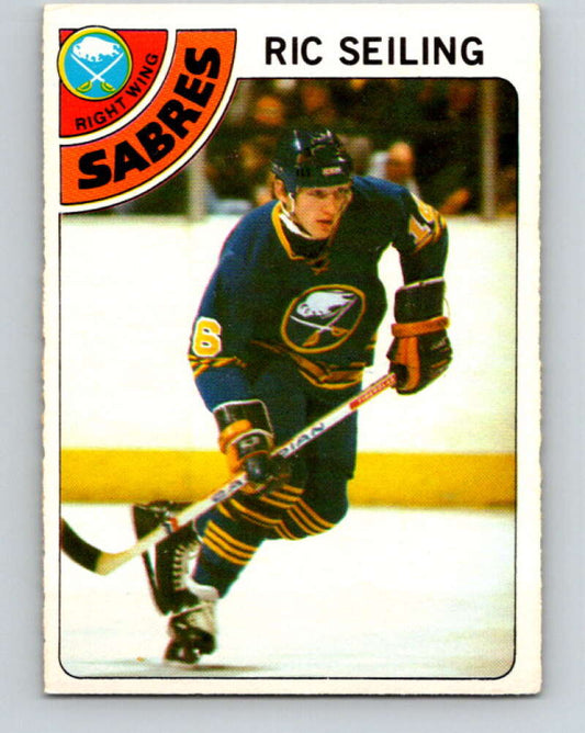 1978-79 O-Pee-Chee #242 Ric Seiling  RC Rookie Buffalo Sabres  V24296