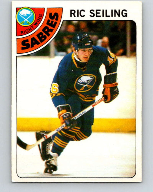 1978-79 O-Pee-Chee #242 Ric Seiling  RC Rookie Buffalo Sabres  V24297