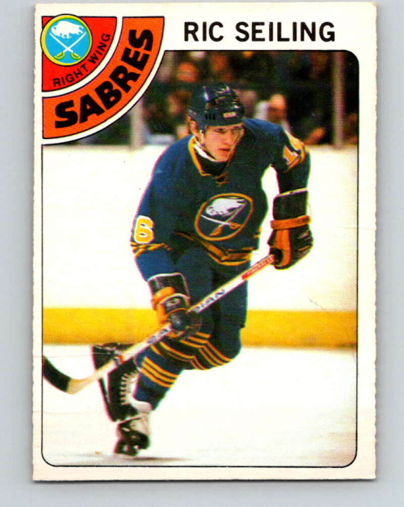 1978-79 O-Pee-Chee #242 Ric Seiling  RC Rookie Buffalo Sabres  V24298
