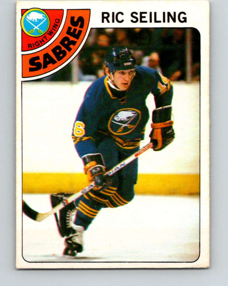 1978-79 O-Pee-Chee #242 Ric Seiling  RC Rookie Buffalo Sabres  V24299