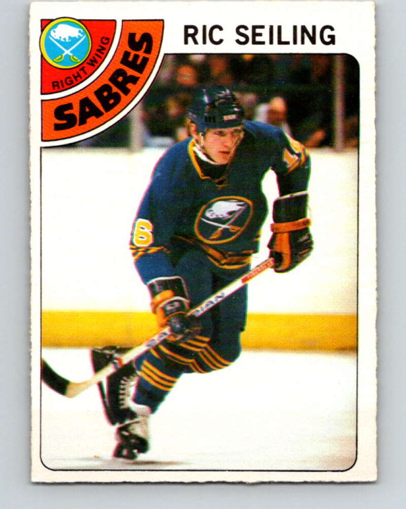 1978-79 O-Pee-Chee #242 Ric Seiling  RC Rookie Buffalo Sabres  V24300